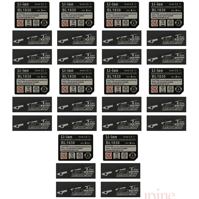 10 Sets BL1830 Tag Li-Ion Batt - đánh giá và giá Brushless Cordless Electric Drill 18V