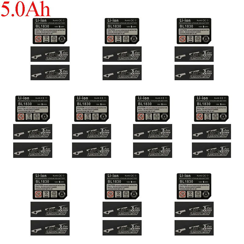 10 Sets BL1830 Tag Li-Ion Batt - đánh giá và giá Brushless Cordless Electric Drill 18V